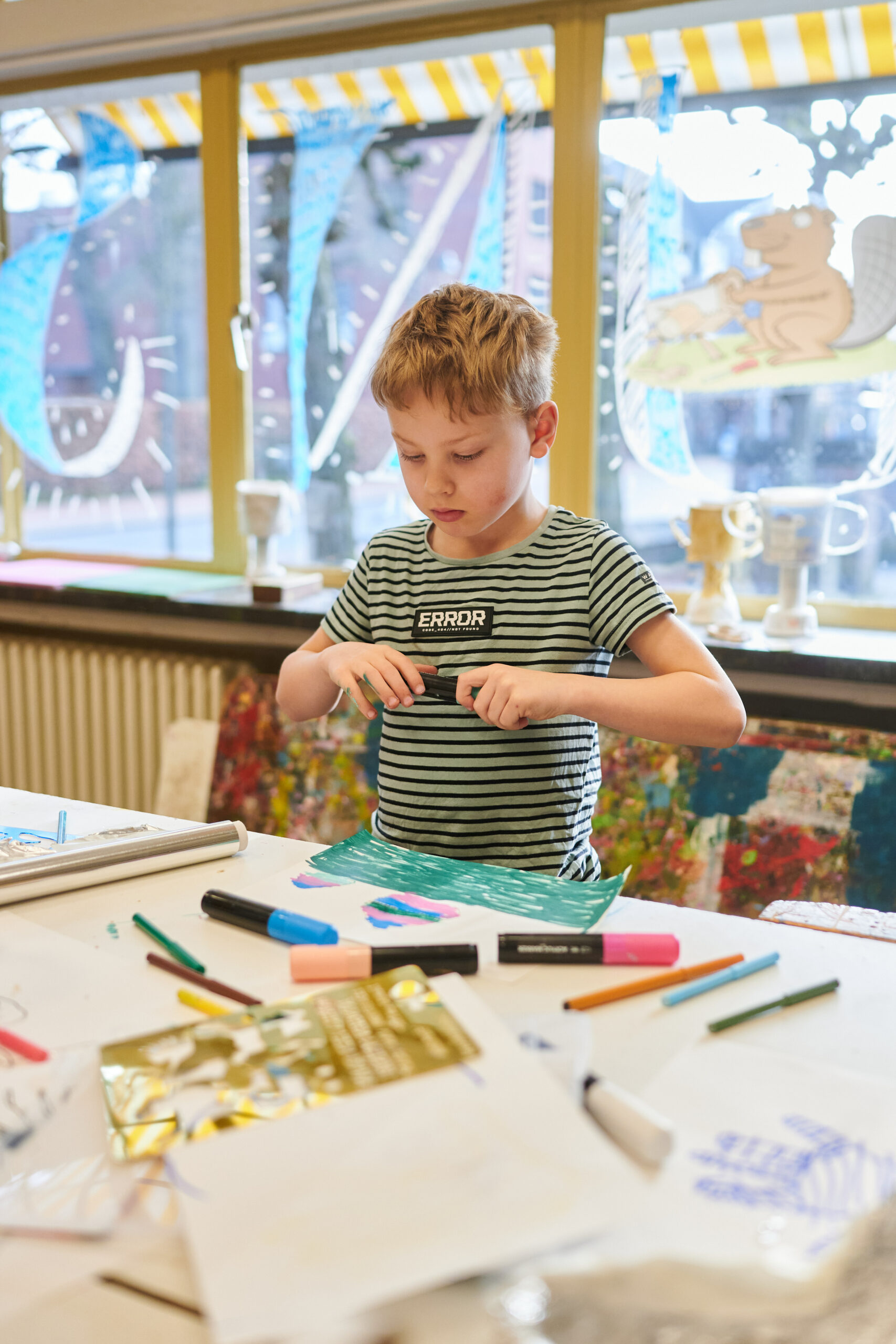 Tekenen, schilderen en striptekenen